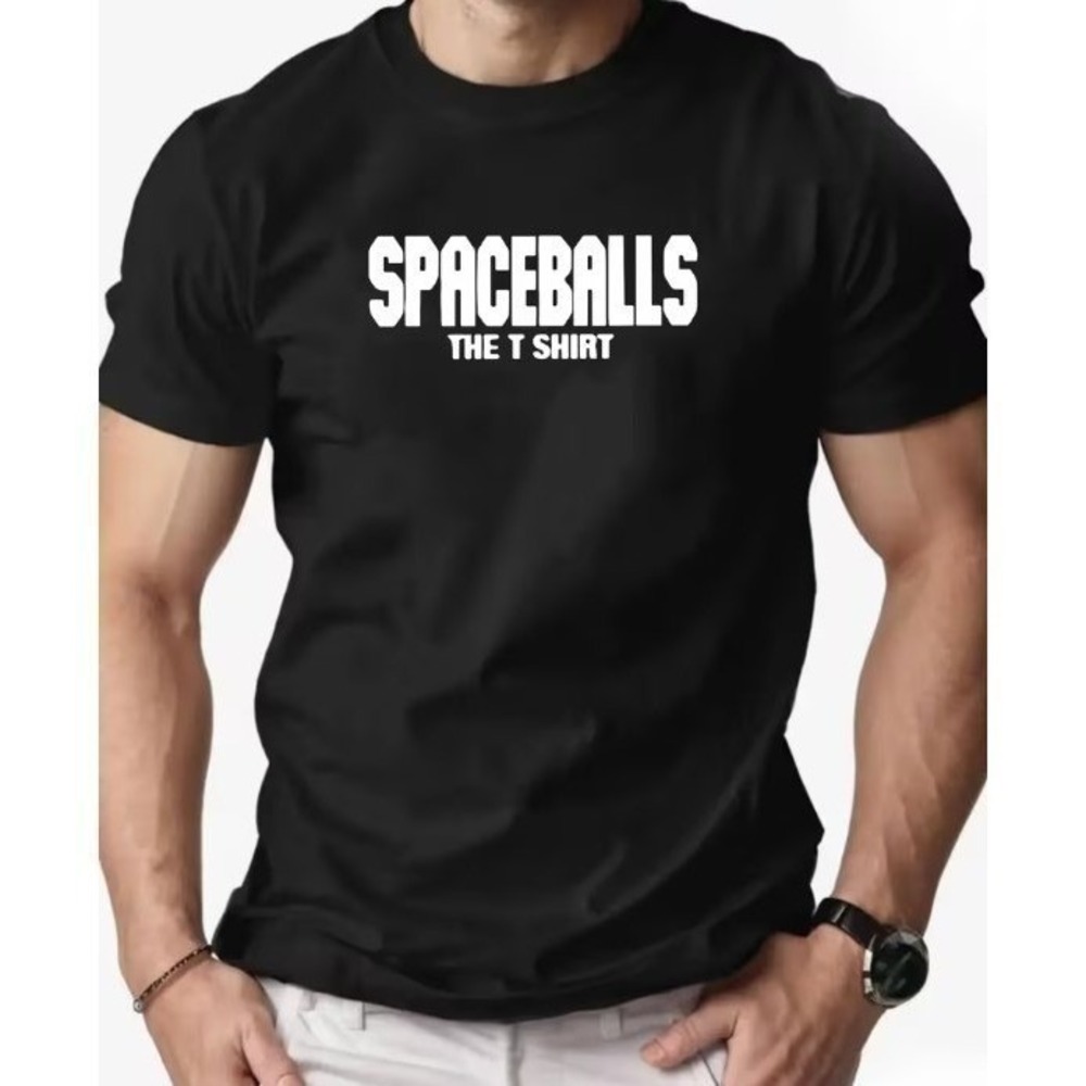 Spaceballs The‎ T Shirt Men's 3XL New Retro 90's Minor Print Defects Free Decal